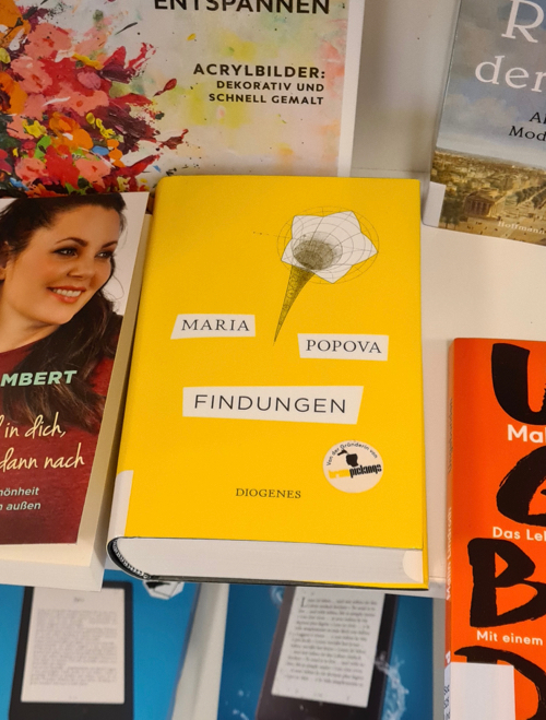 buch von maria popova, gefunden in der bibliothek